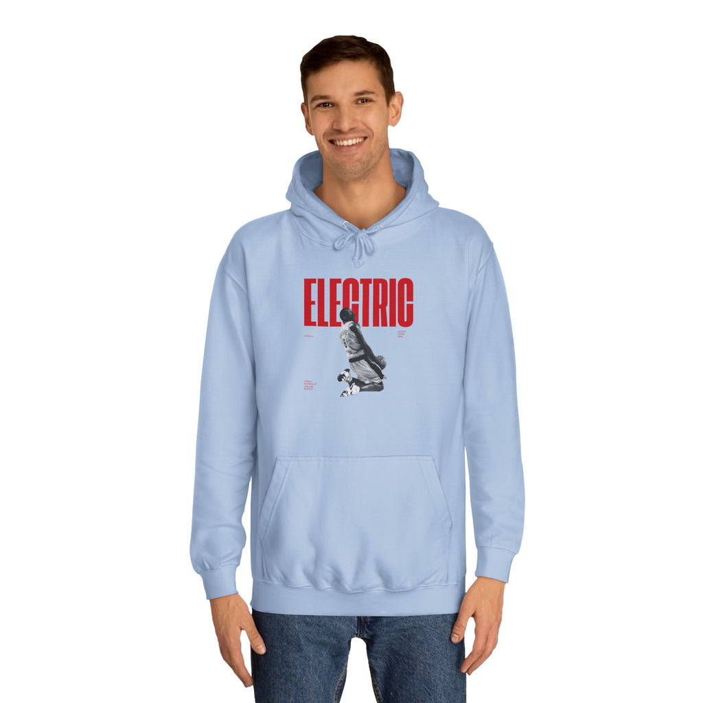 Electric Unisex College Hoodie