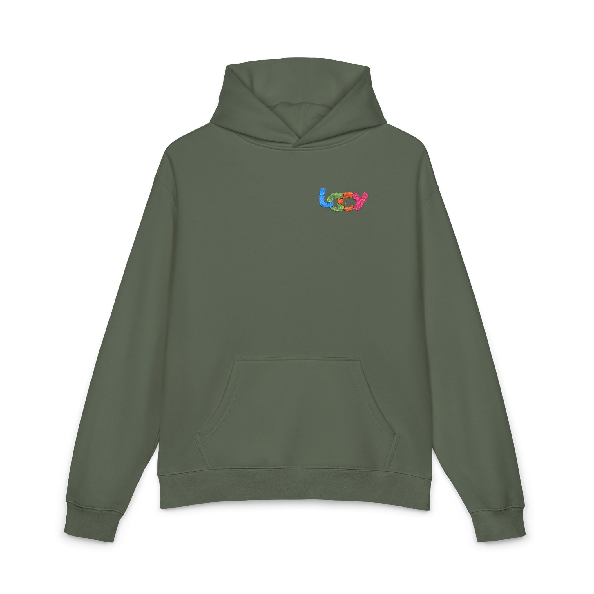 Hoodie — 'LGCY' Colorful Logo Relaxed Pullover