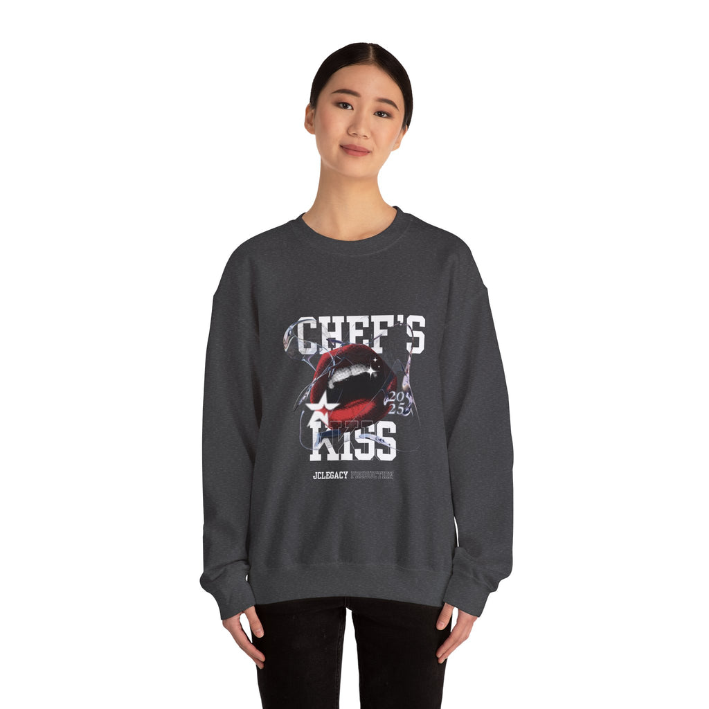 'Chef's Kiss' Unisex Crewneck Sweatshirt Graphic Pullover