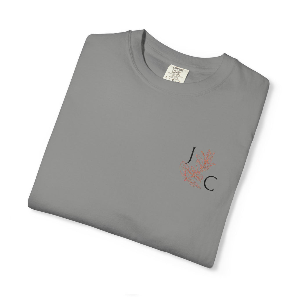 JC's Flower embordered T‑Shirt