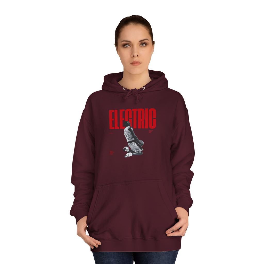 Electric Unisex College Hoodie