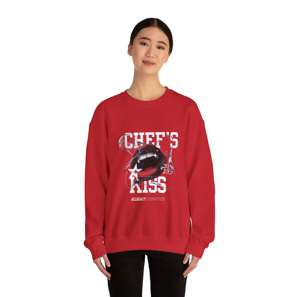 'Chef's Kiss' Unisex Crewneck Sweatshirt Graphic Pullover