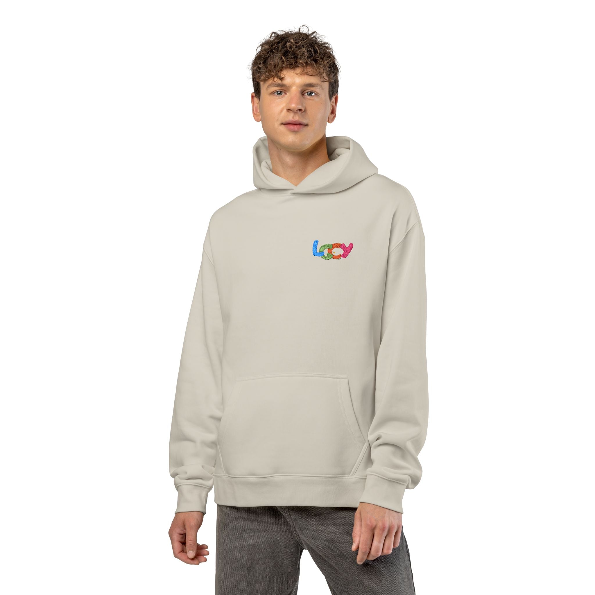 Hoodie — 'LGCY' Colorful Logo Relaxed Pullover