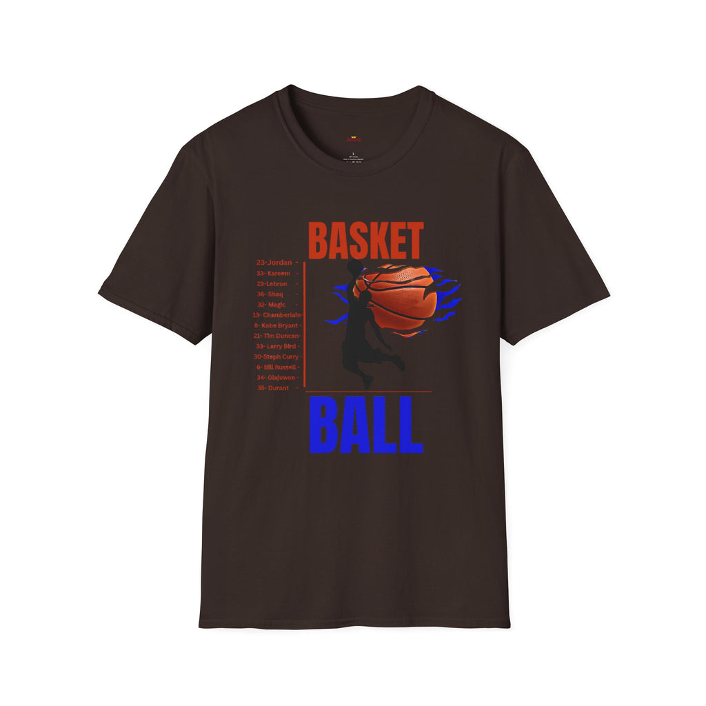 Basketball Greats Adult T-Shirt