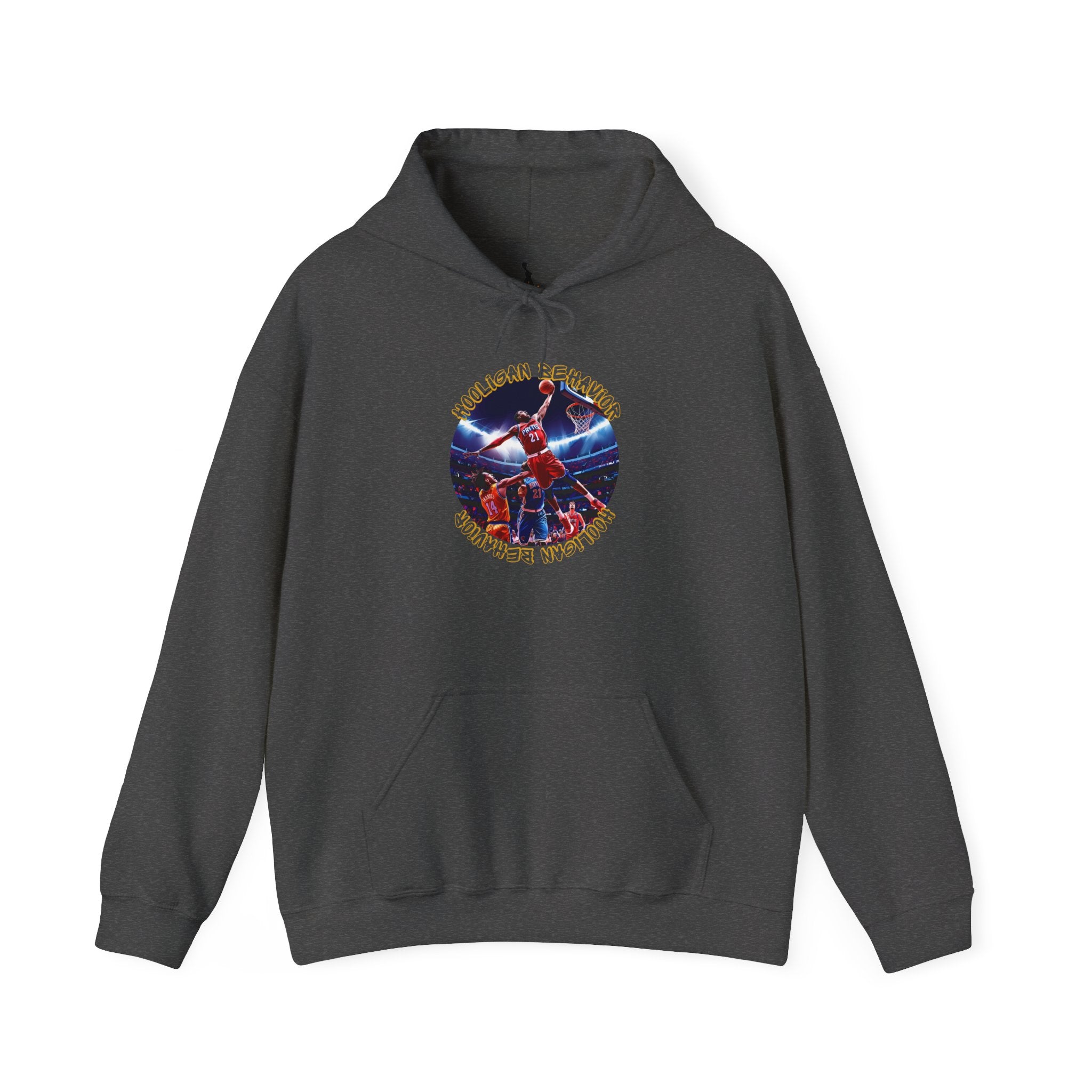 Basketball Dunk Hoodie - Hooligan Behavior Design
