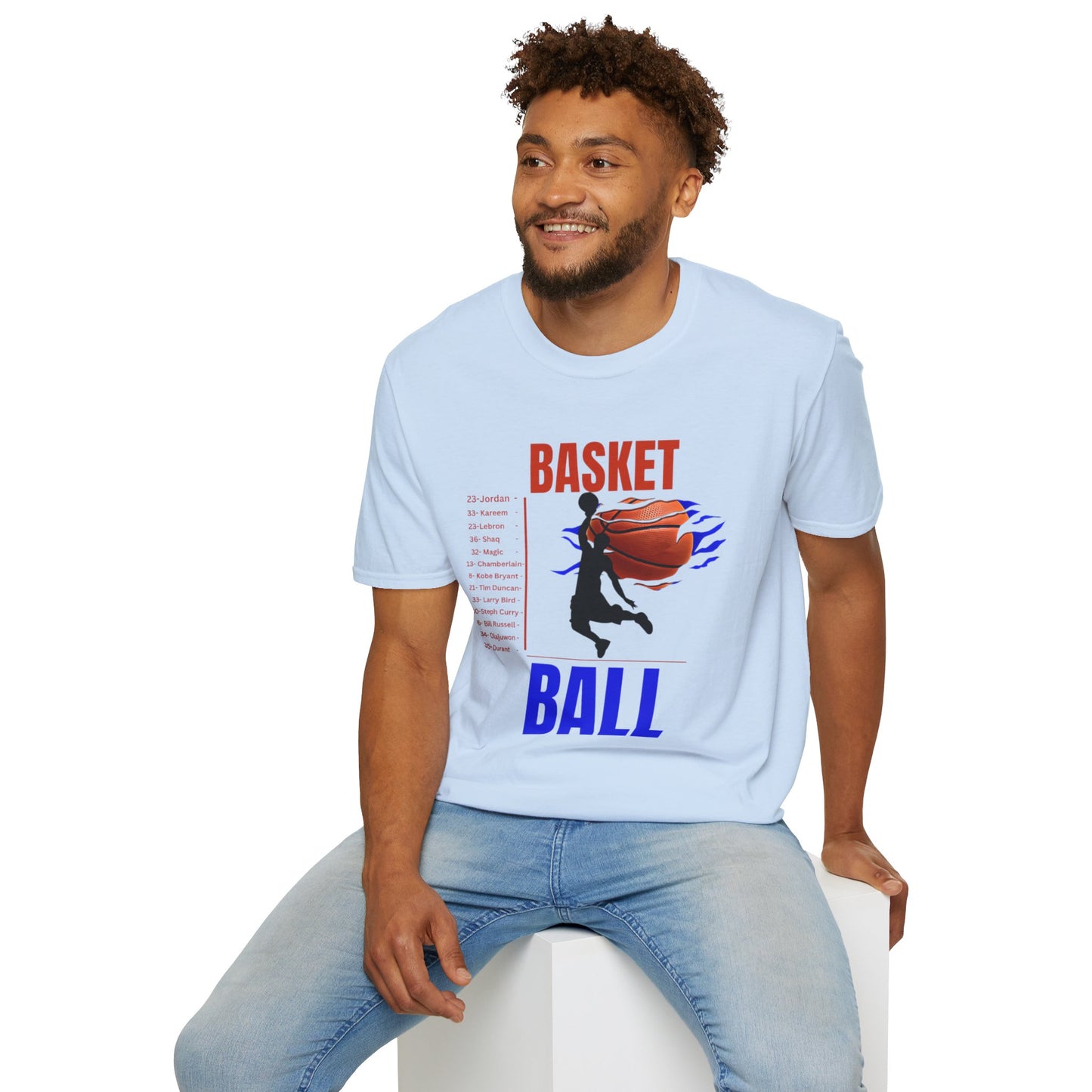 Basketball Greats Adult T-Shirt