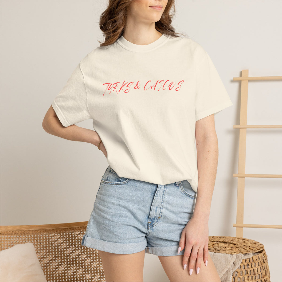 Vintage Coastal Graphic T‑Shirt — "Take a Chance" Beach Print