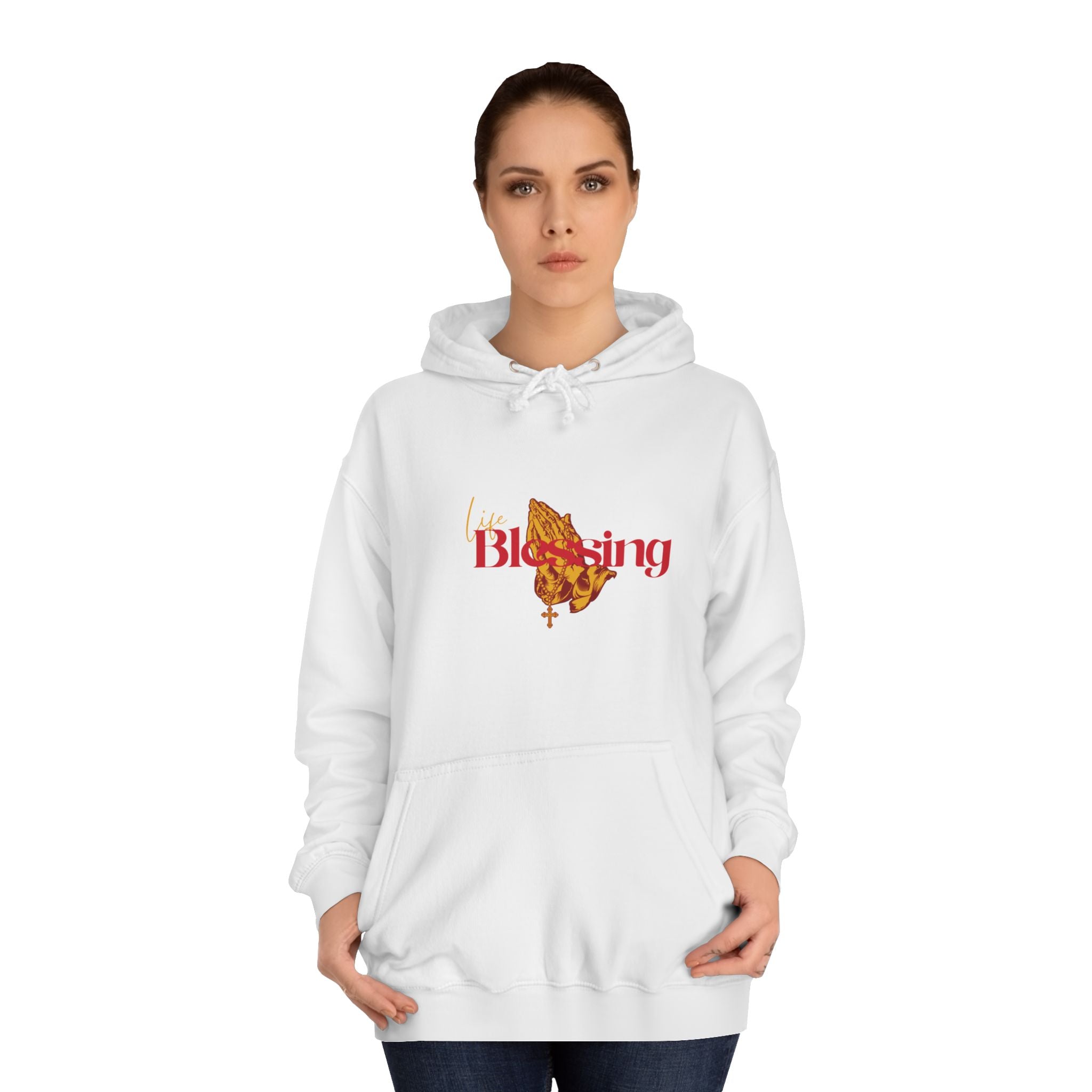 Blessing Unisex College Hoodie,