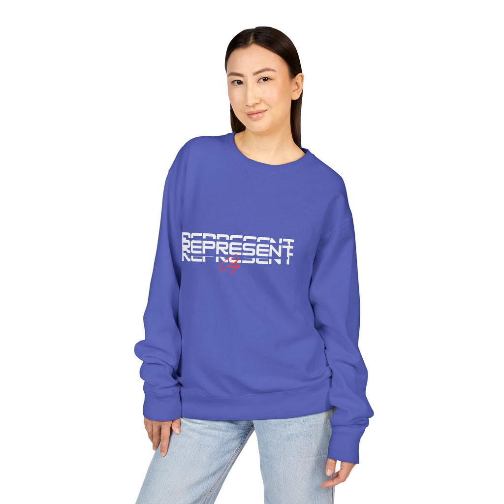 Trendy Unisex Graphic Sweatshirt - Represent Crewneck