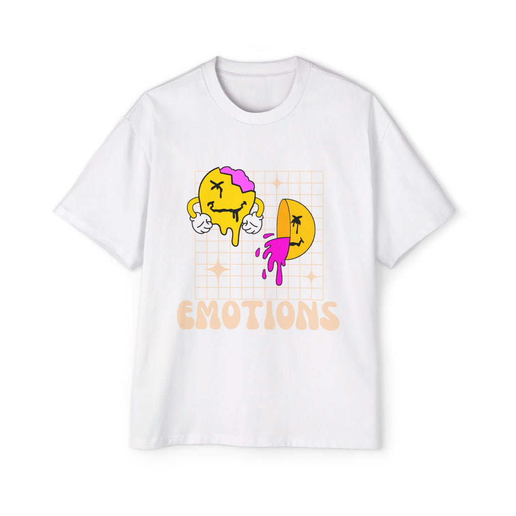 Summer emotions oversized heavy T-shirt