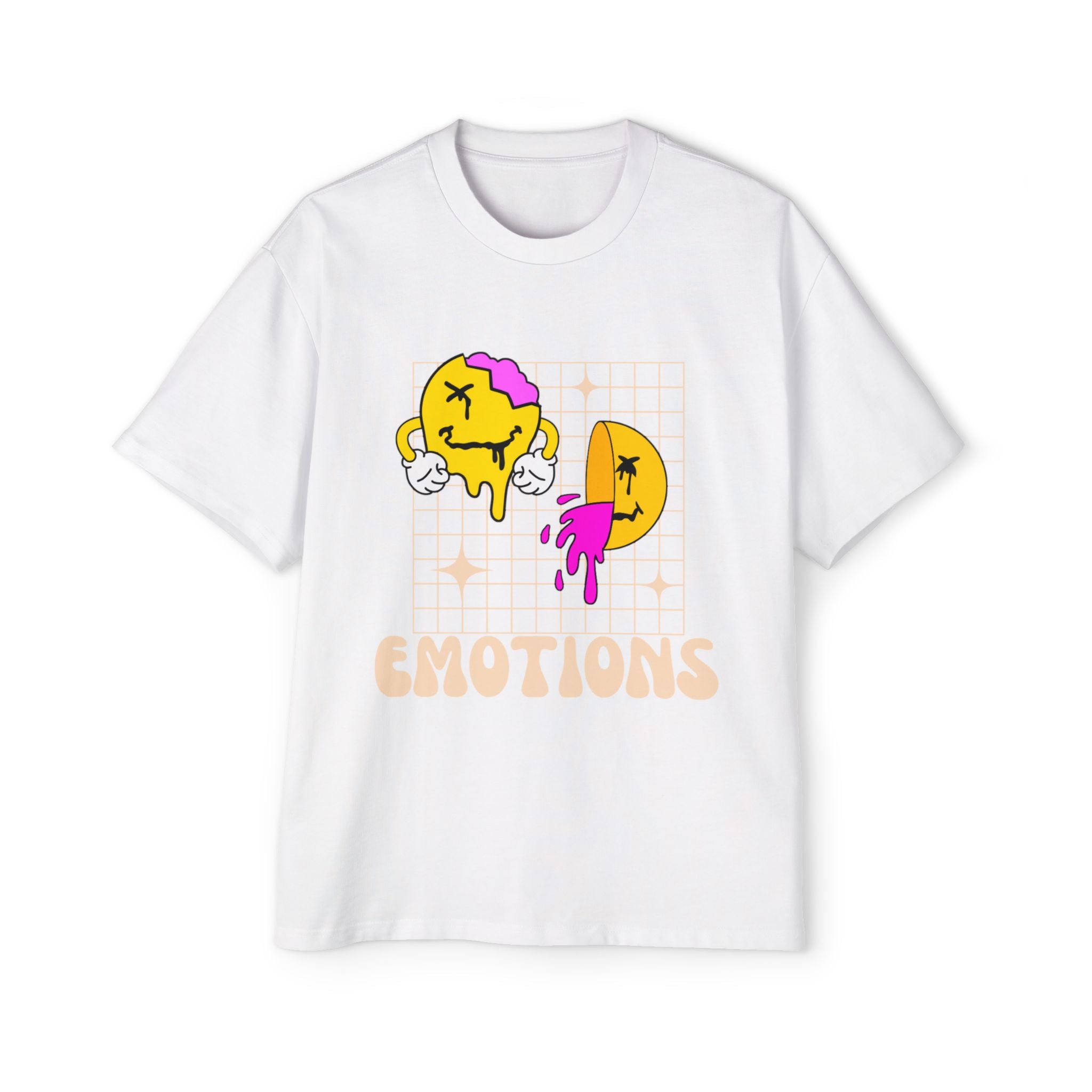 Summer emotions oversized heavy T-shirt