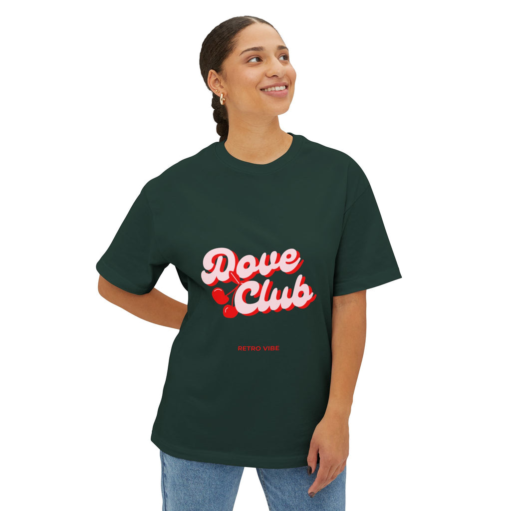 Love Club Oversized Tee - Casual T-Shirt for Lovers