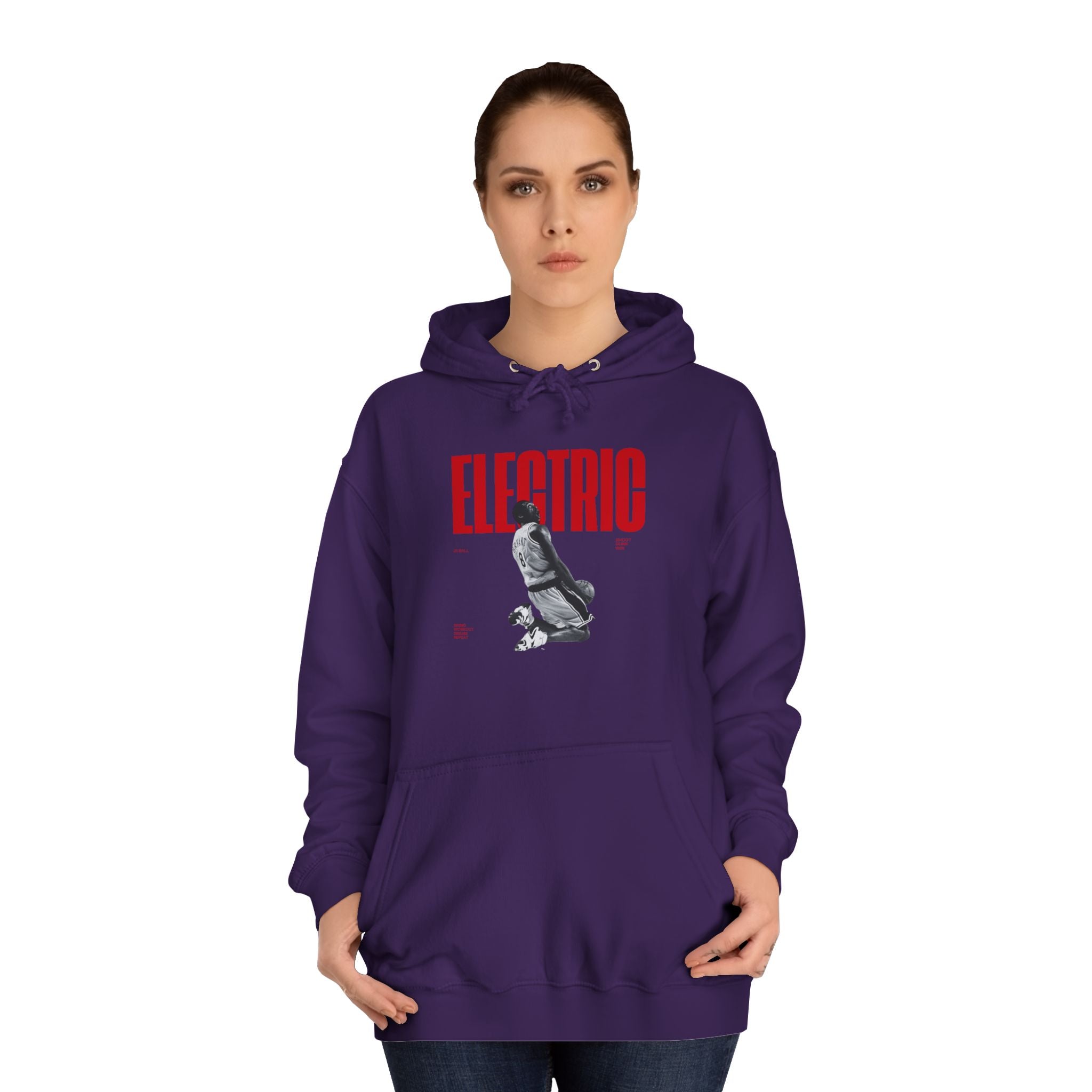Electric Unisex College Hoodie