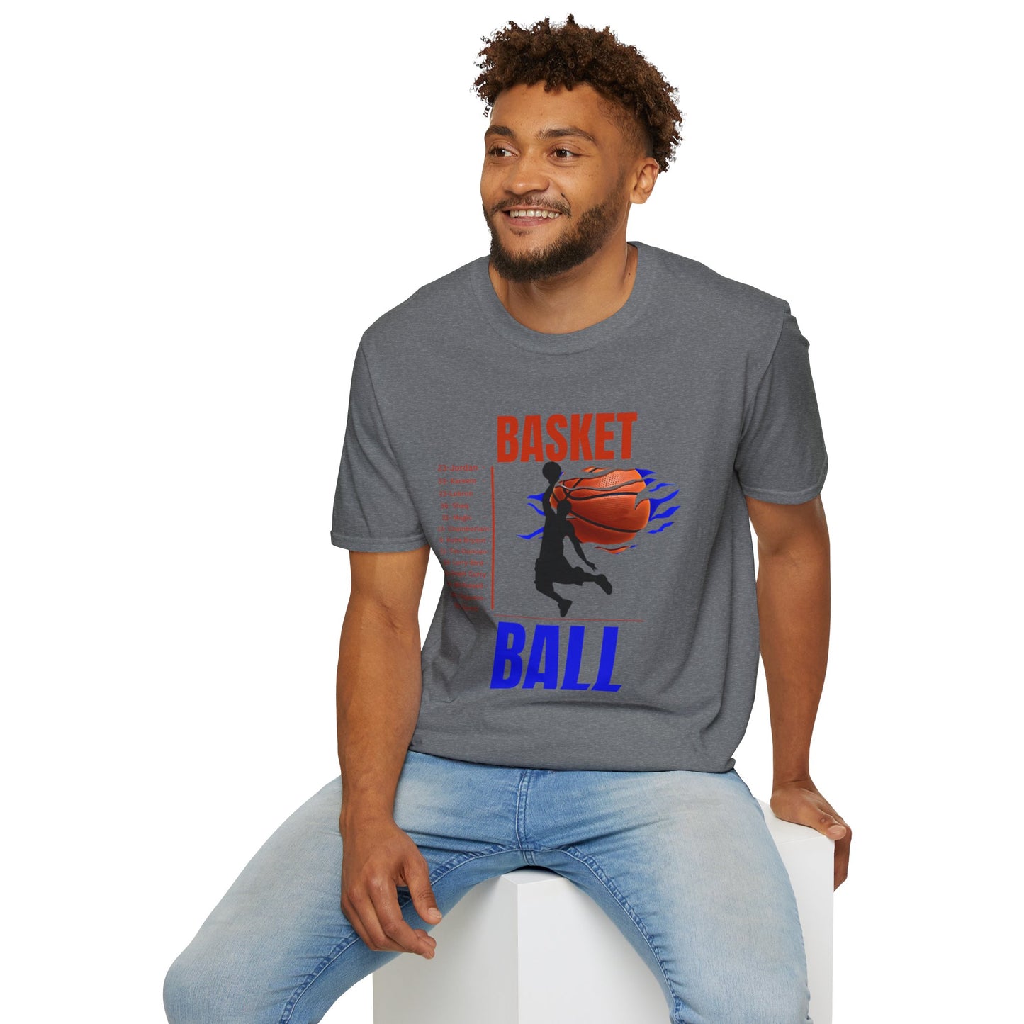 Basketball Greats Adult T-Shirt