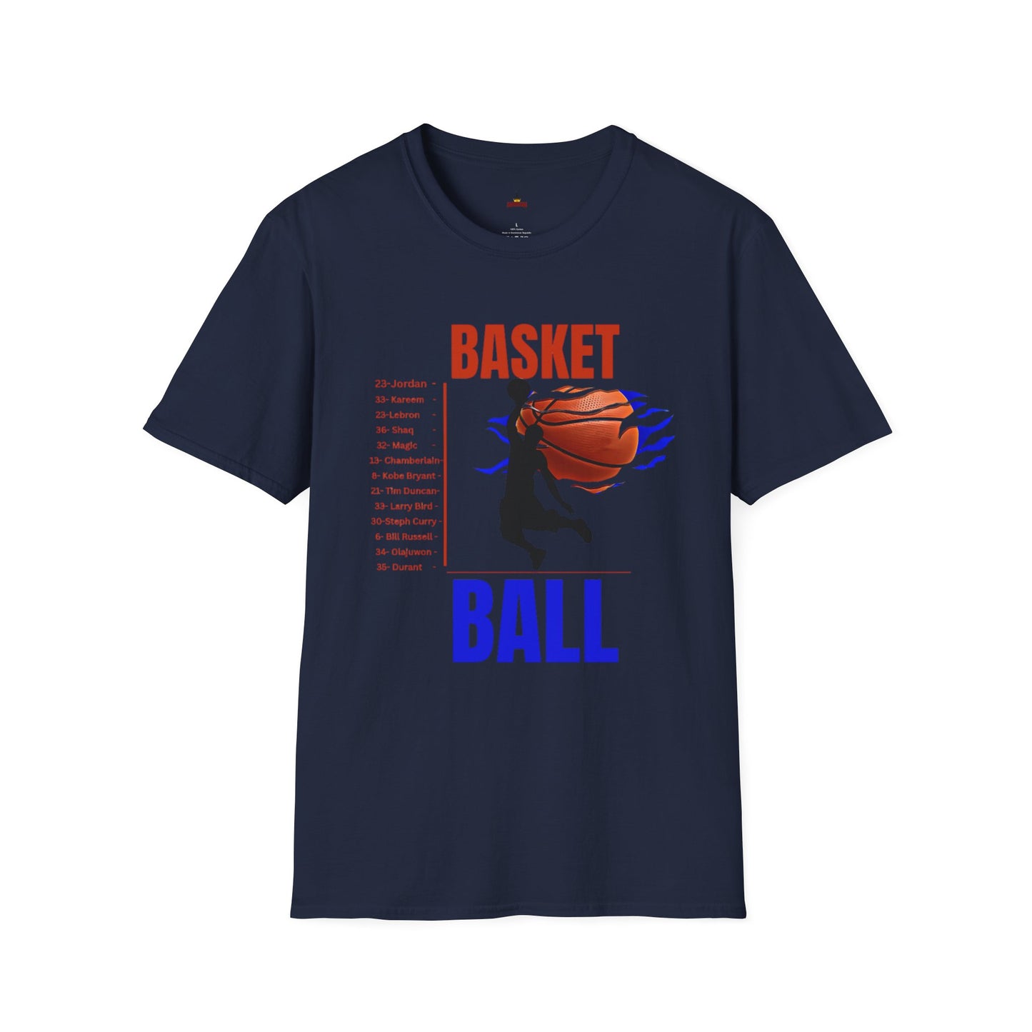 Basketball Greats Adult T-Shirt