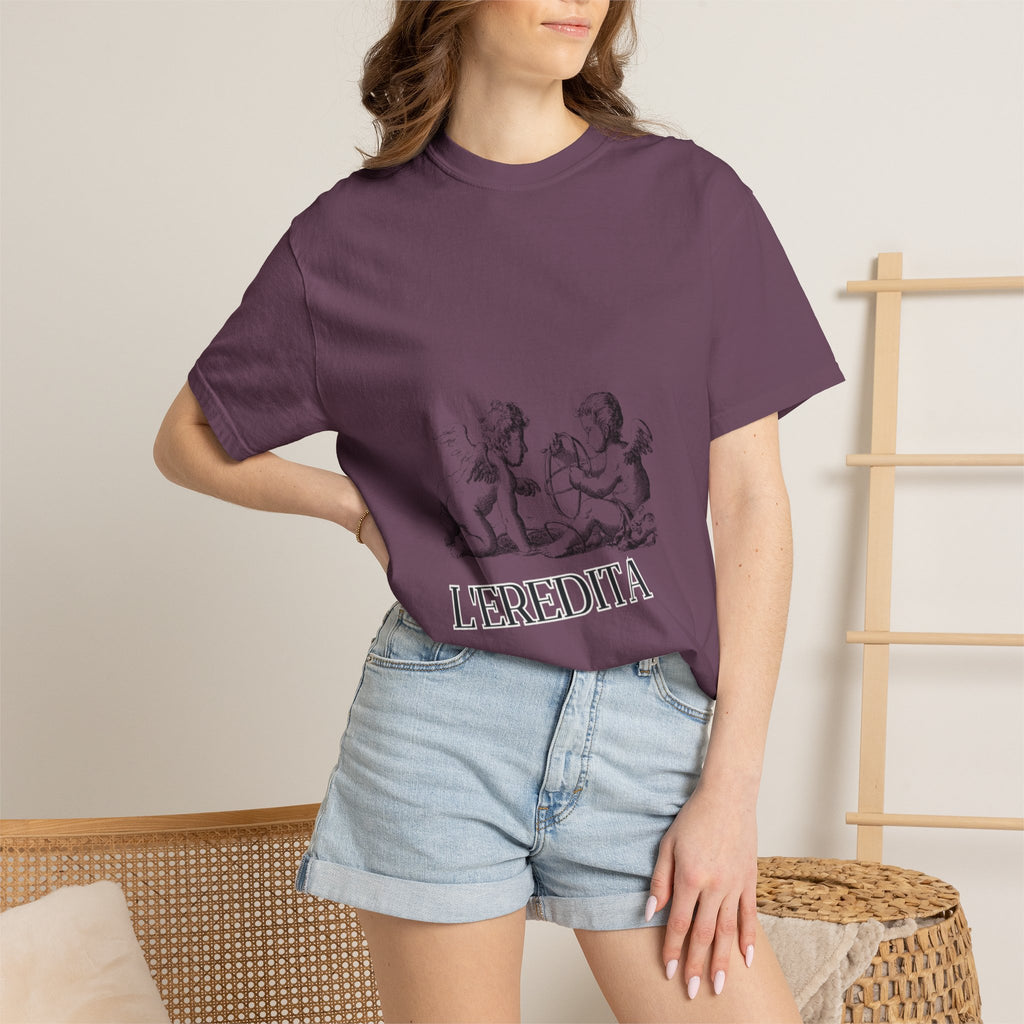 L'Eredità Vintage Cherubs Graphic T-Shirt