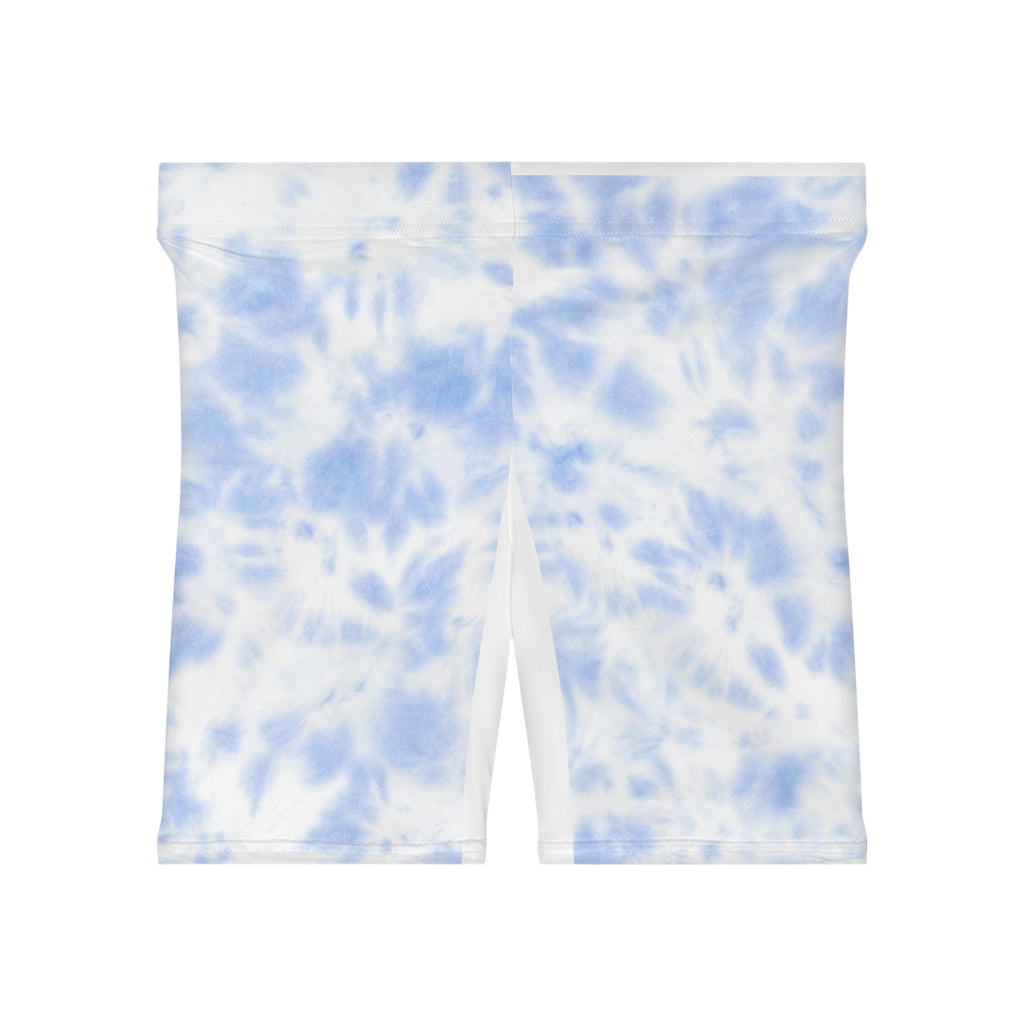 Stylish Women's Tie-Dye Biker Shorts