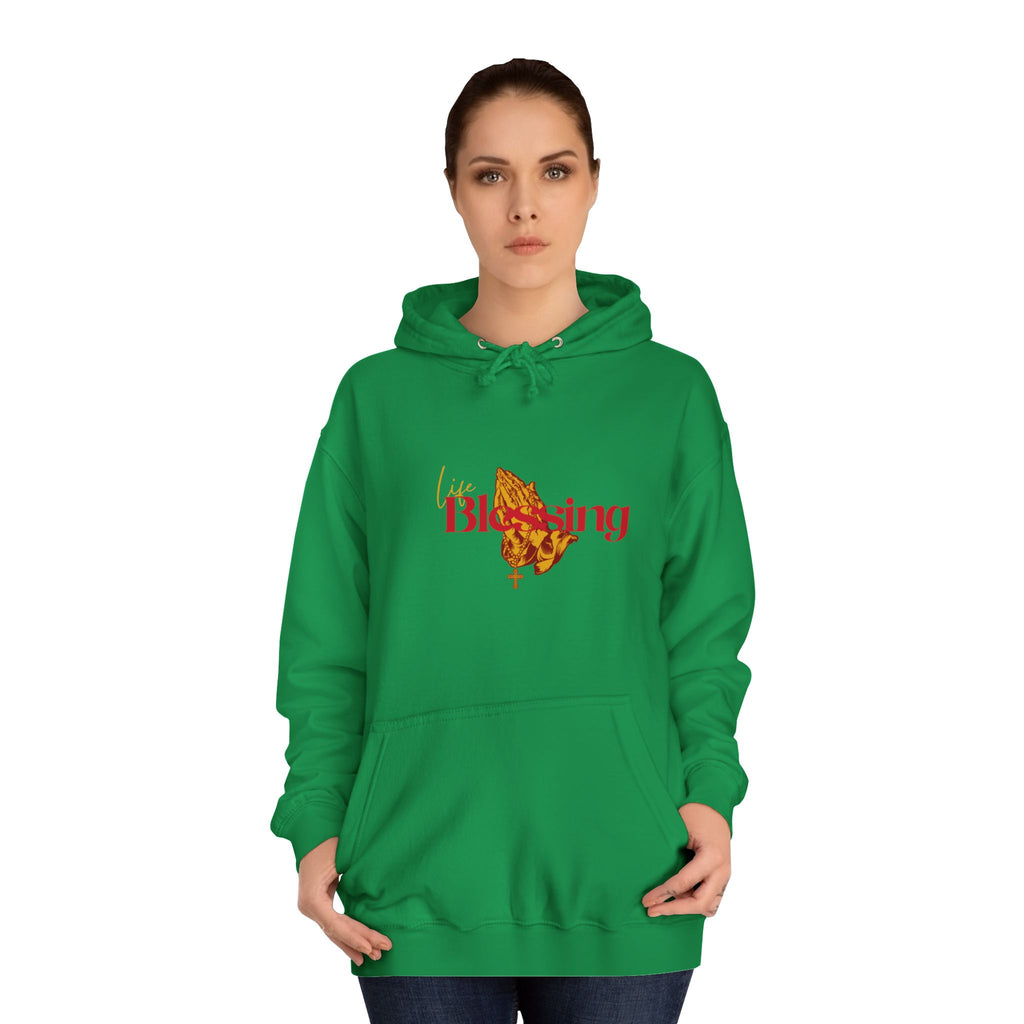 Blessing Unisex College Hoodie,