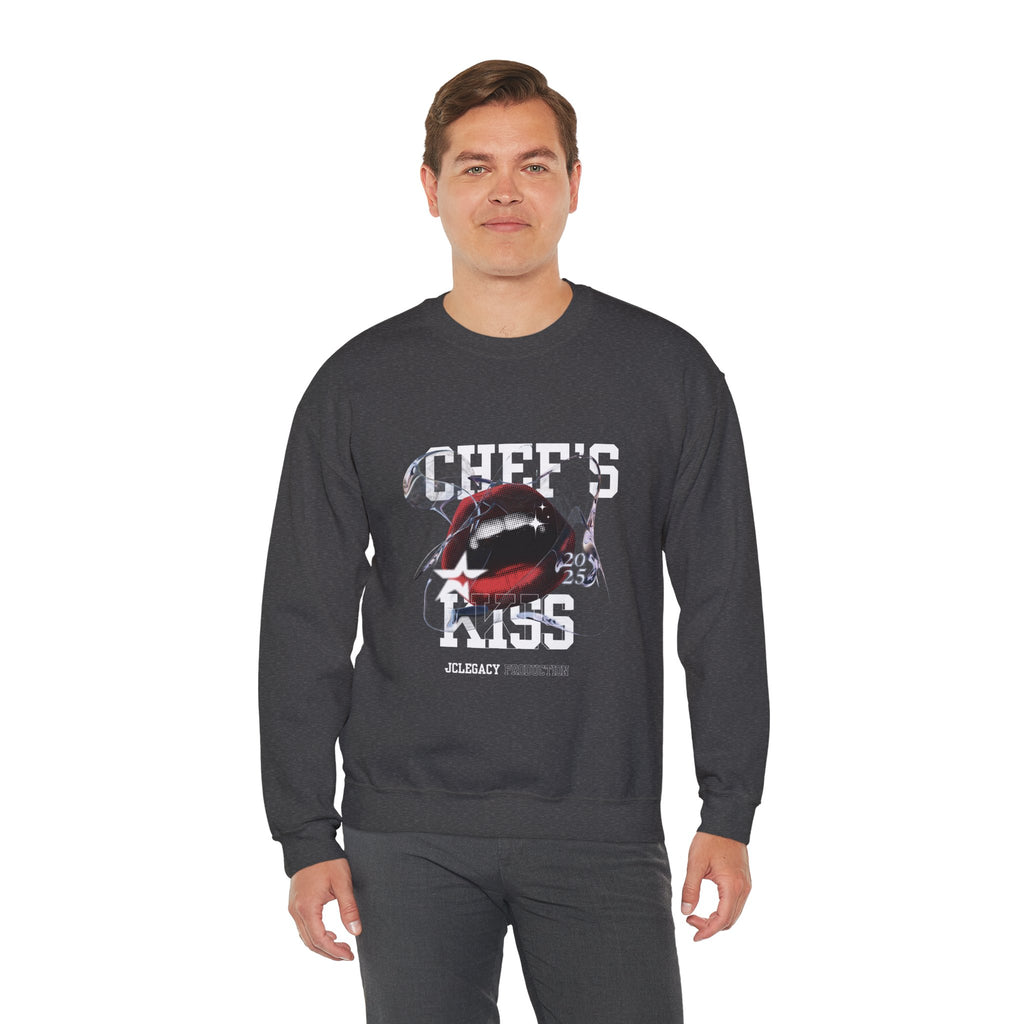'Chef's Kiss' Unisex Crewneck Sweatshirt Graphic Pullover