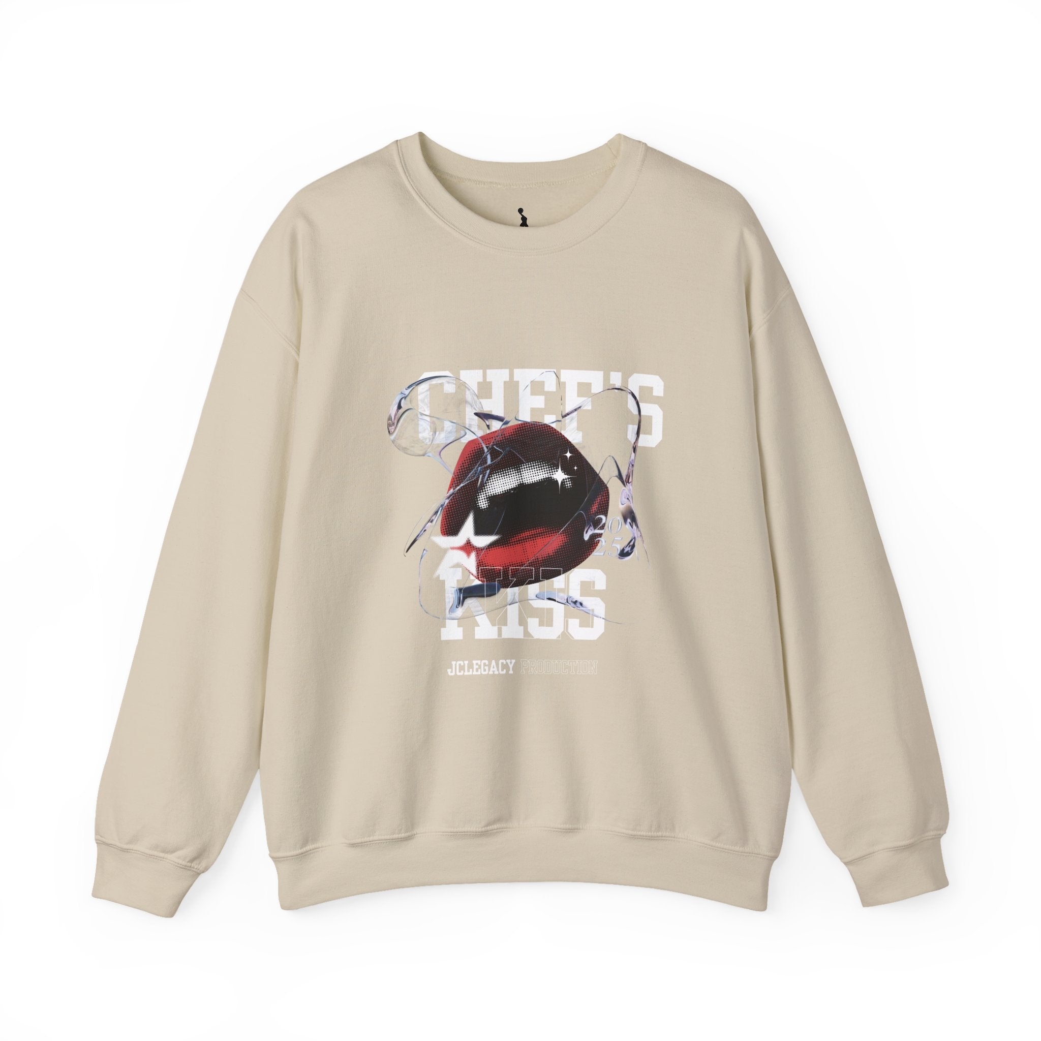'Chef's Kiss' Unisex Crewneck Sweatshirt Graphic Pullover