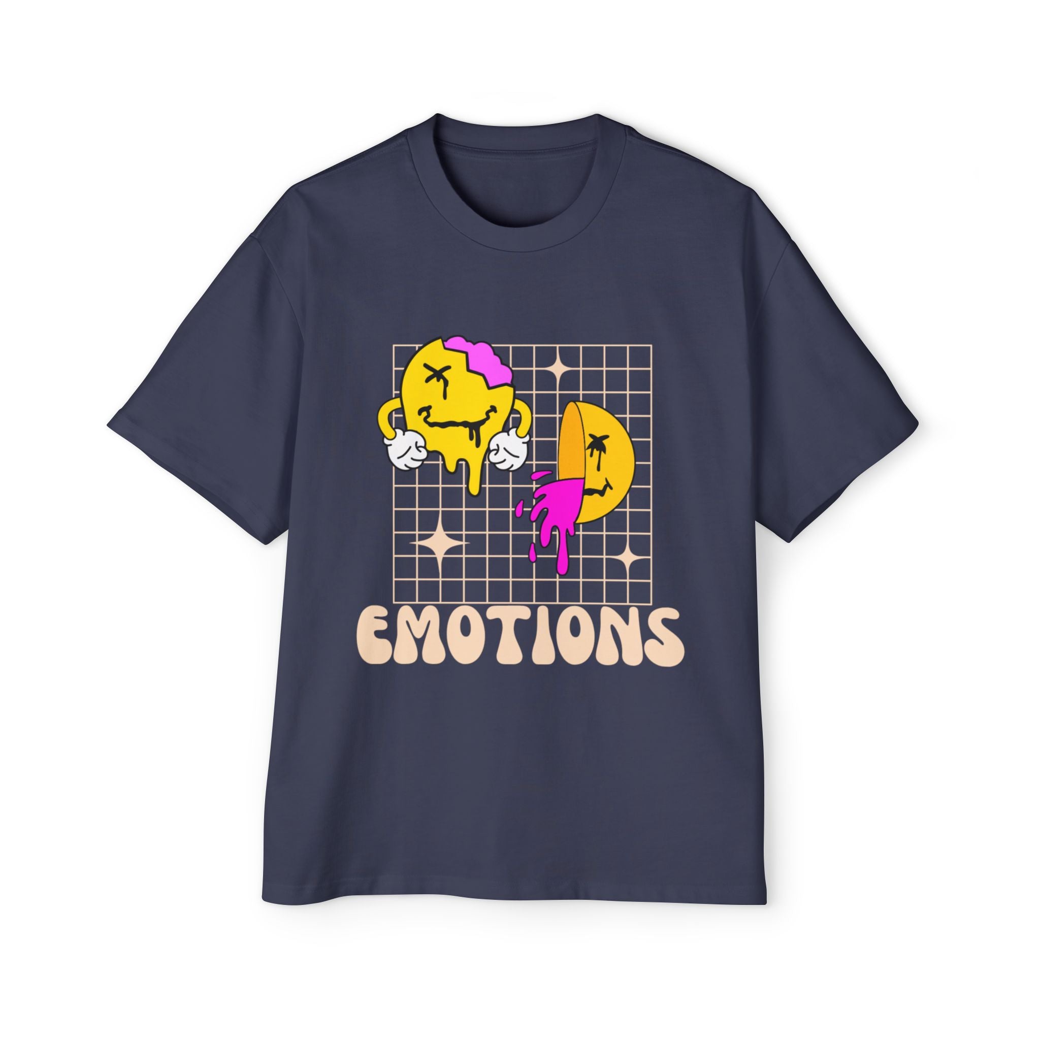 Summer emotions oversized heavy T-shirt