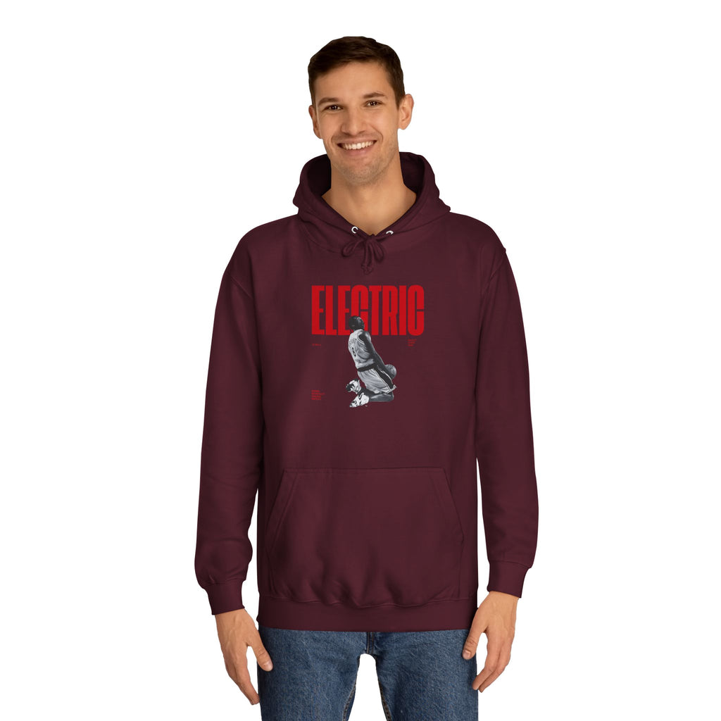 Electric Unisex College Hoodie