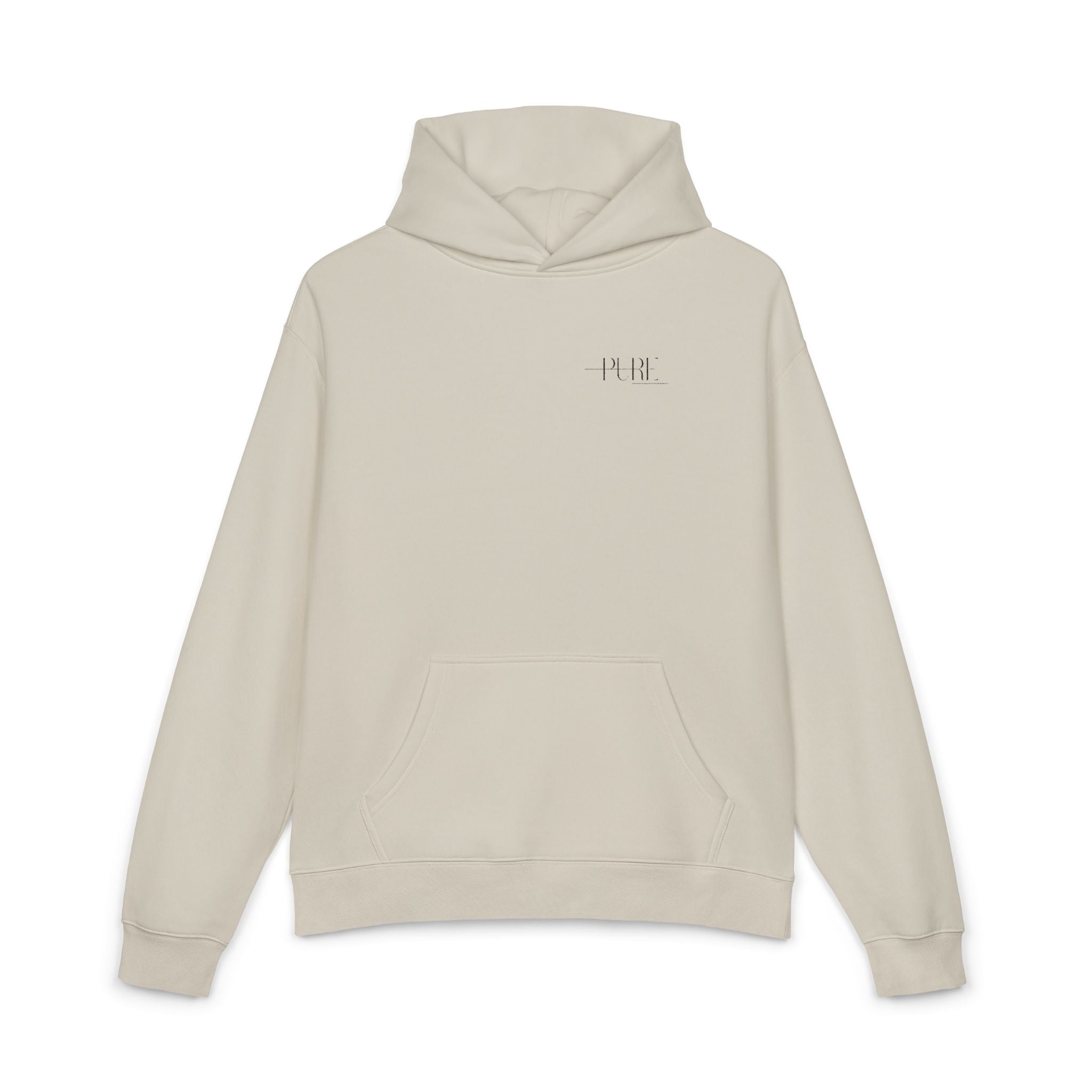 Minimal 'Relax' Embroidered Hoodie — Cozy Casual Pullover