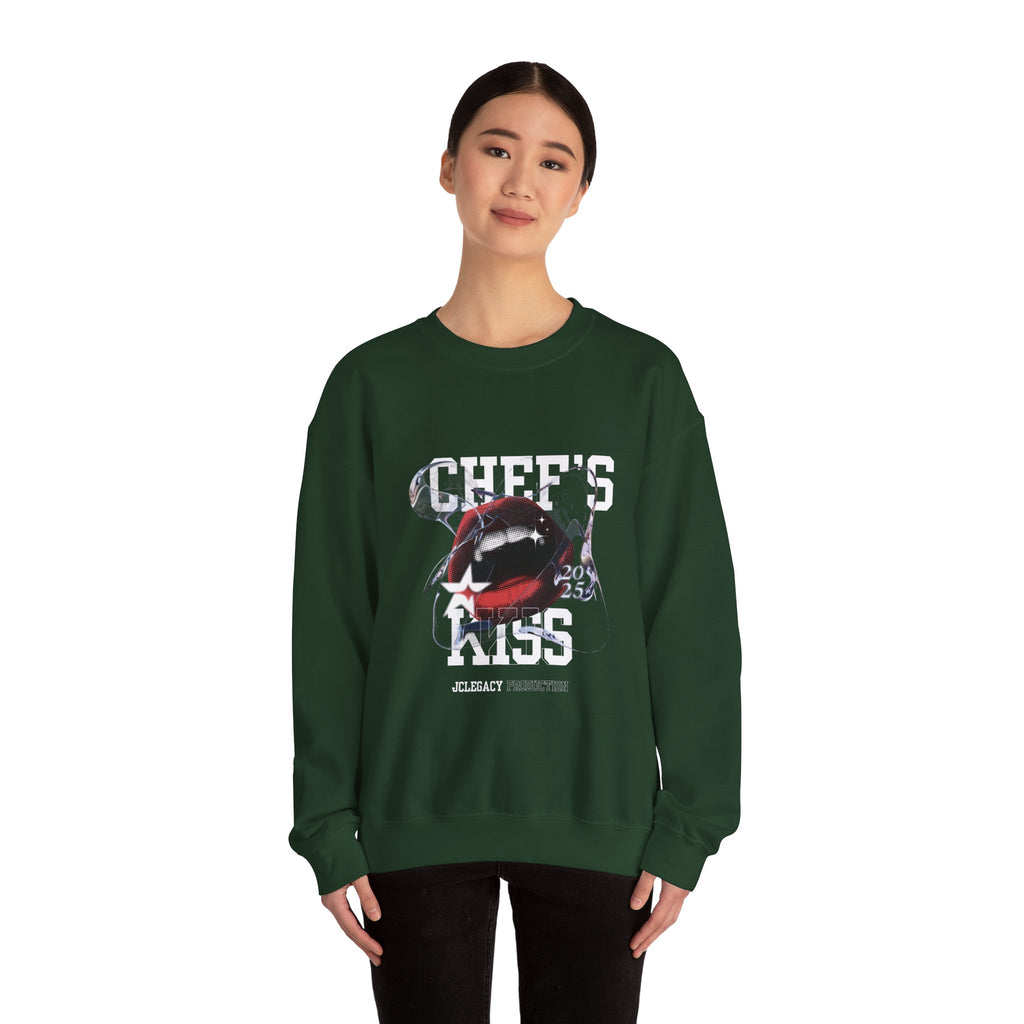 'Chef's Kiss' Unisex Crewneck Sweatshirt Graphic Pullover