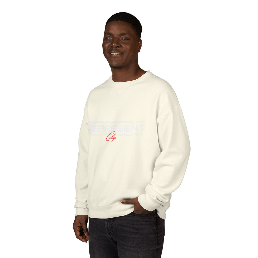 Trendy Unisex Graphic Sweatshirt - Represent Crewneck