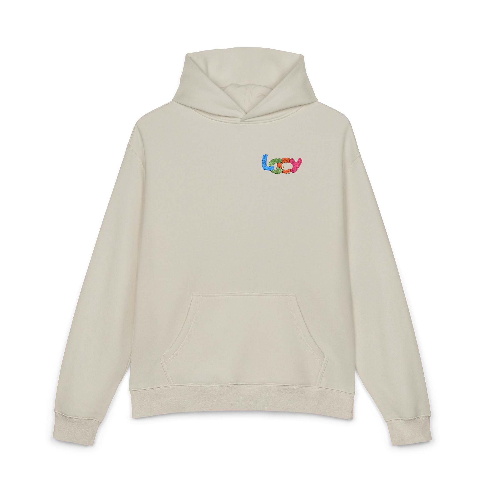 Hoodie — 'LGCY' Colorful Logo Relaxed Pullover