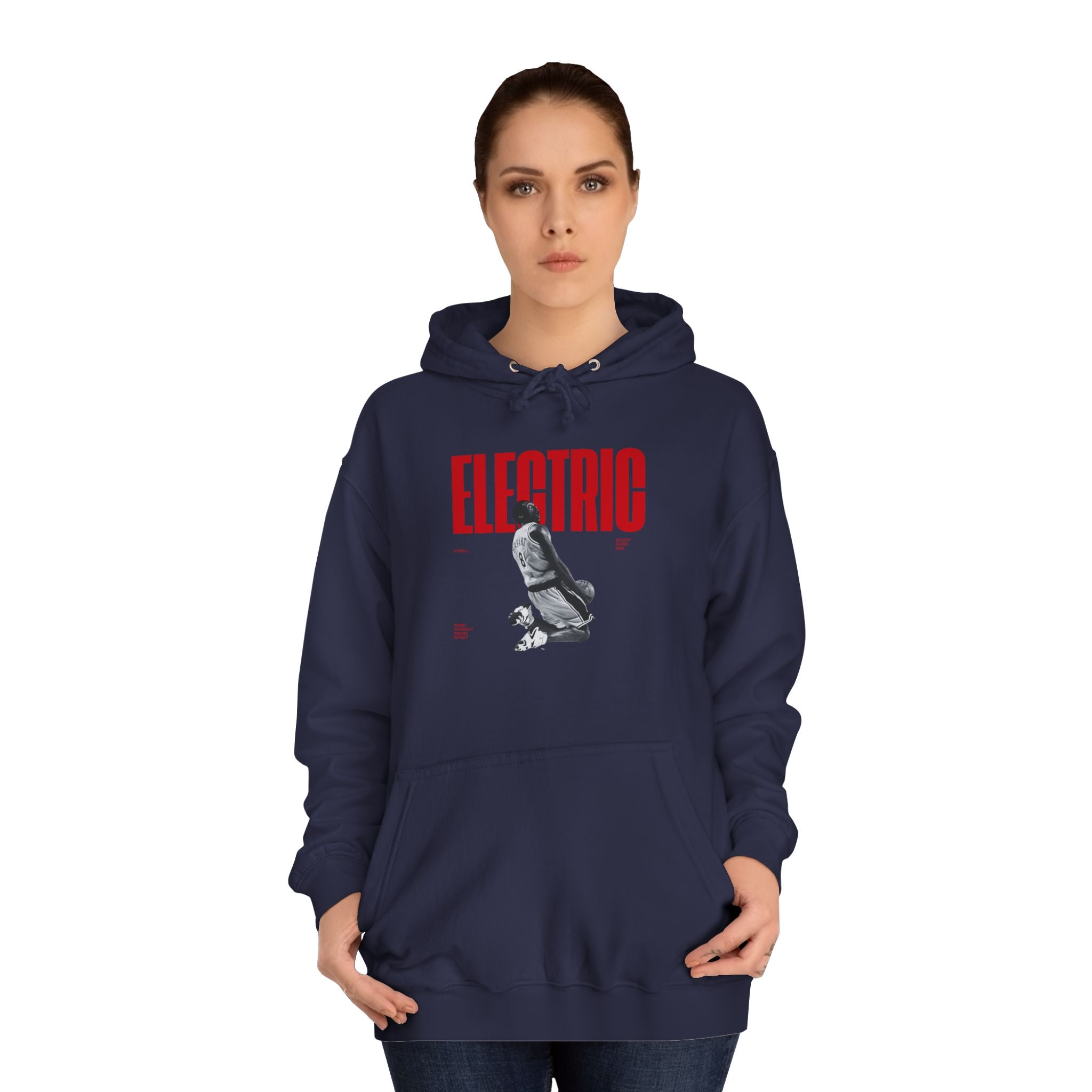 Electric Unisex College Hoodie