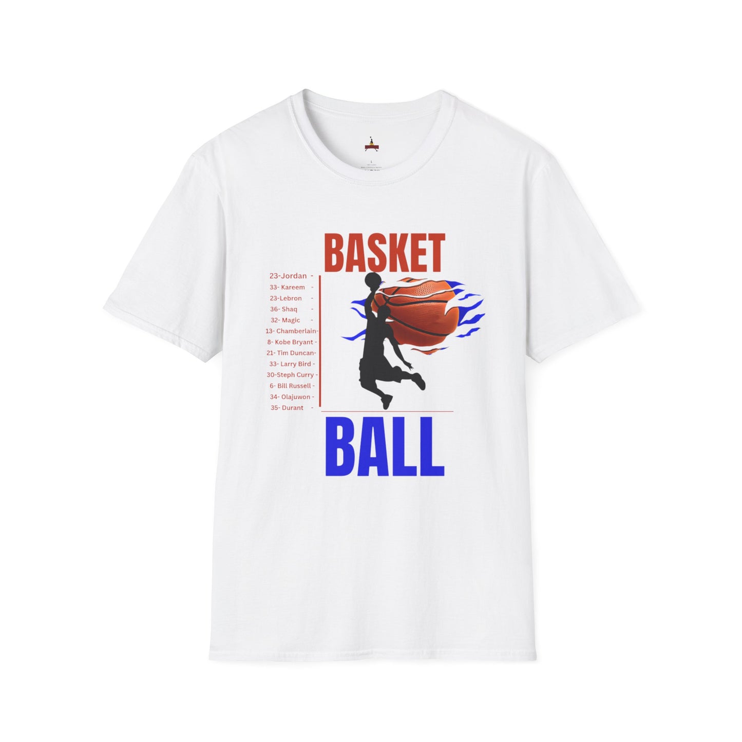 Basketball Greats Adult T-Shirt