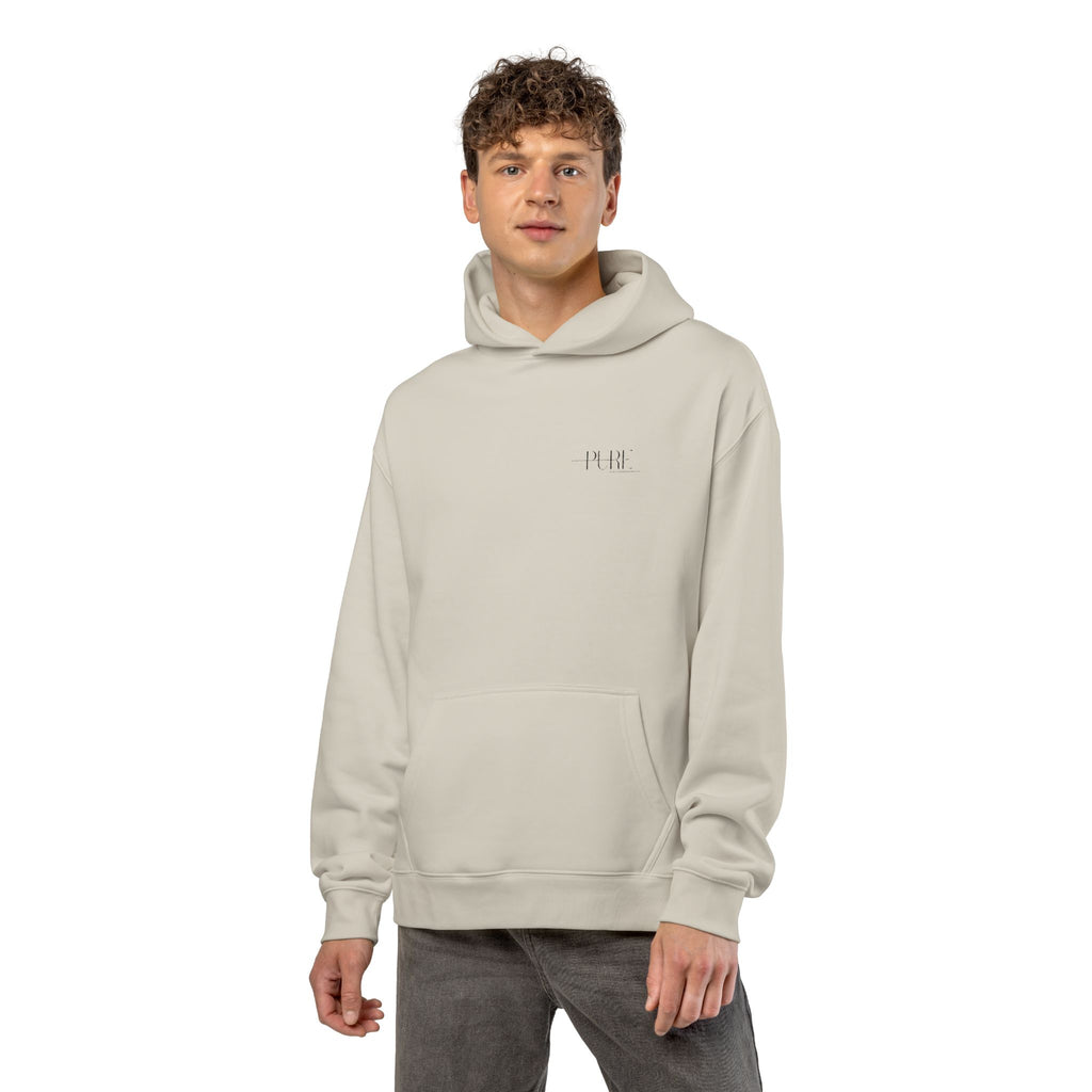 Minimal 'Relax' Embroidered Hoodie — Cozy Casual Pullover