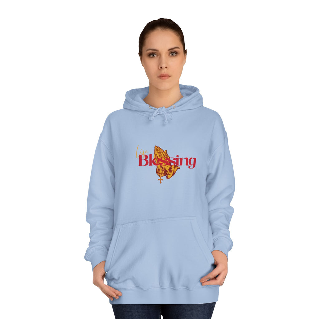 Blessing Unisex College Hoodie,