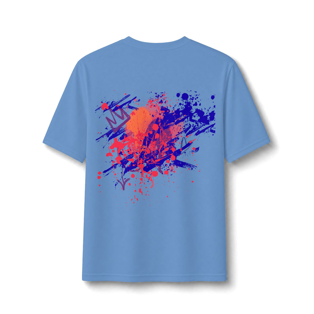 Crazymaind Paint Splatter Performance Tee