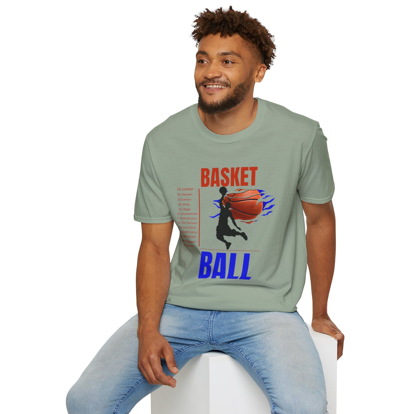 Basketball Greats Adult T-Shirt