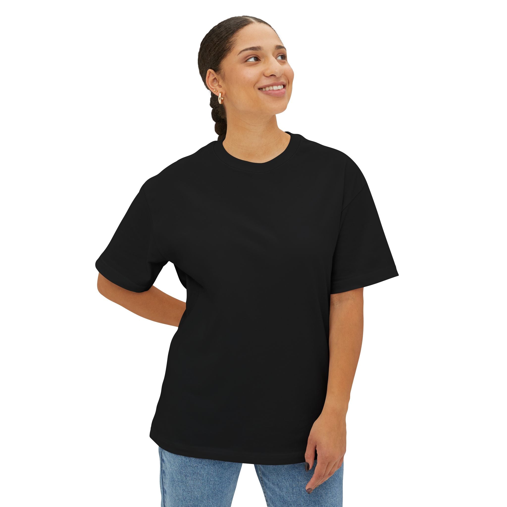 Unisex Oversized Boxy Tee - Blessed Ballers Graphic Shirt