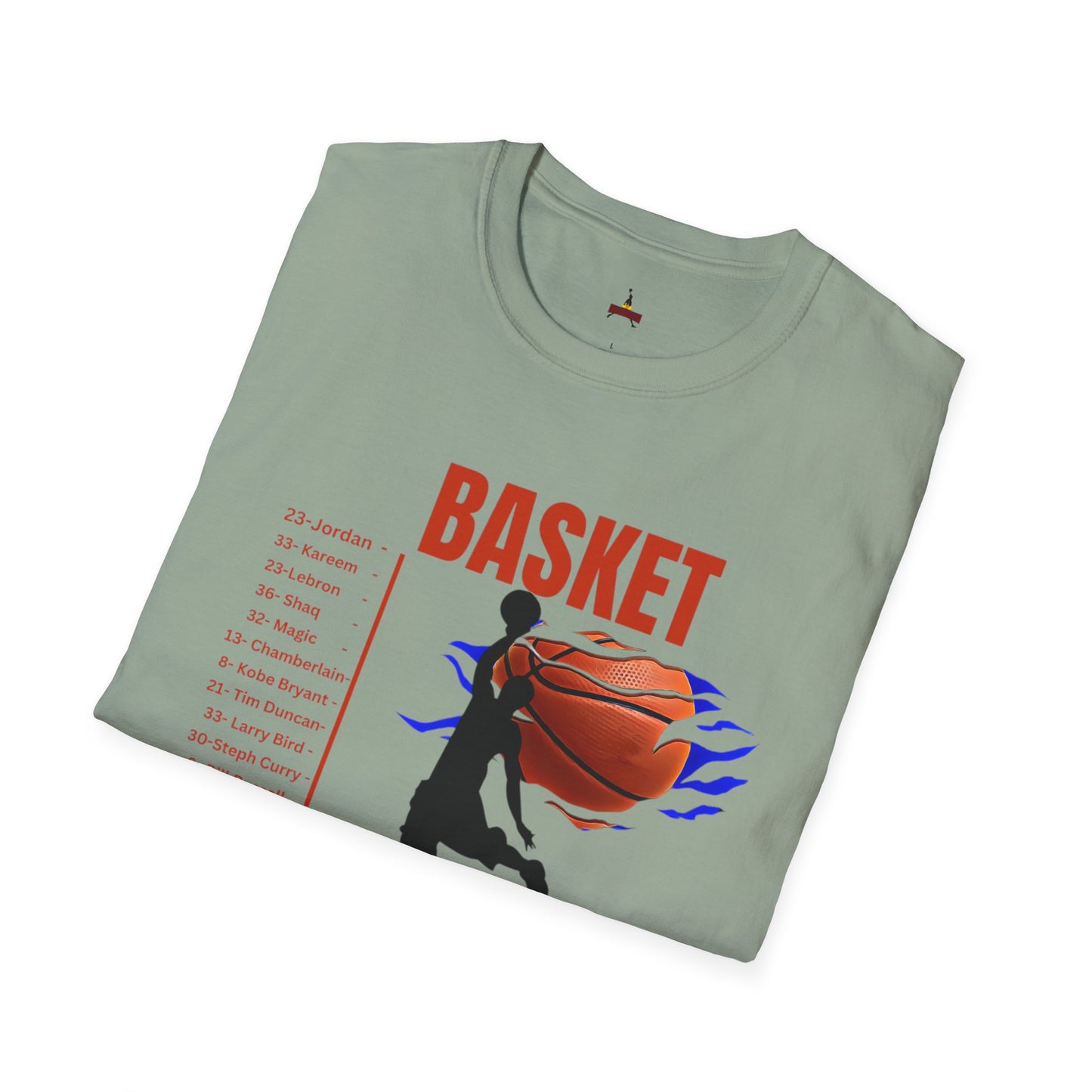 Basketball Greats Adult T-Shirt