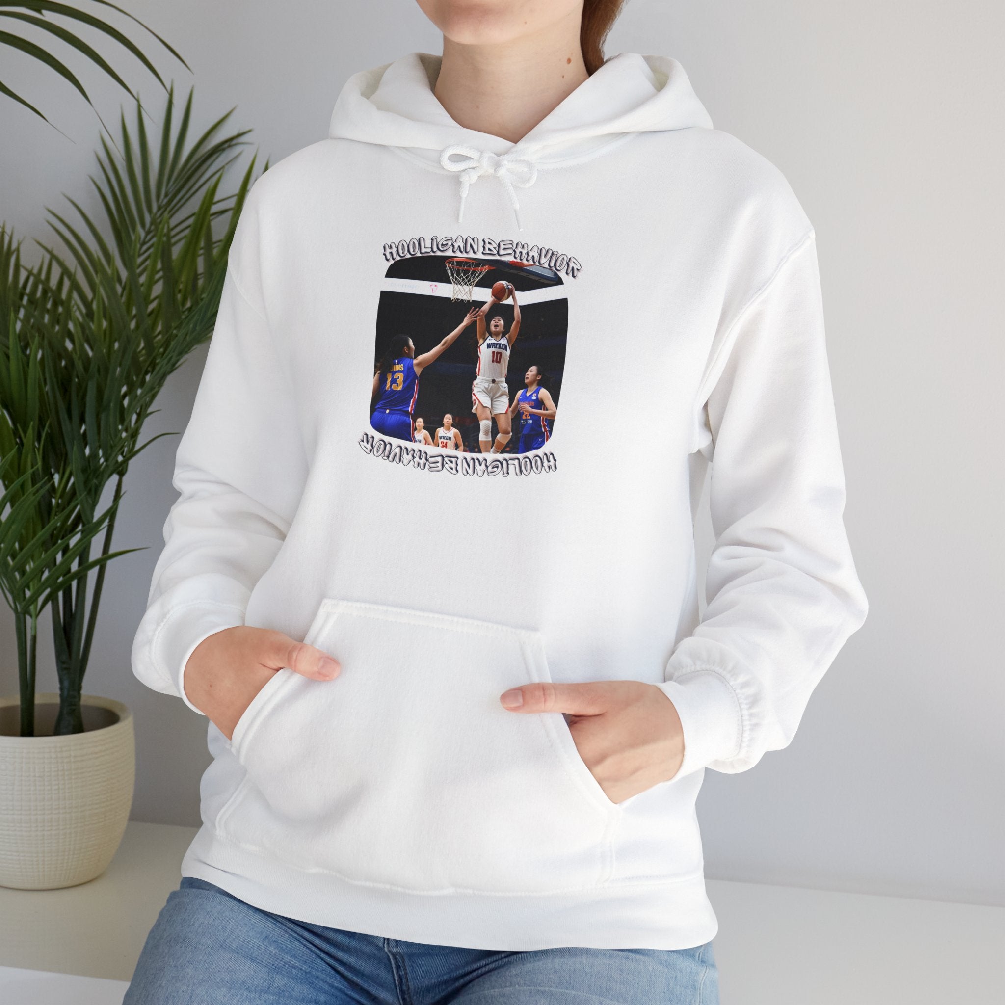 Basketball Dunk 2 Hooligan Behavior Hoodie