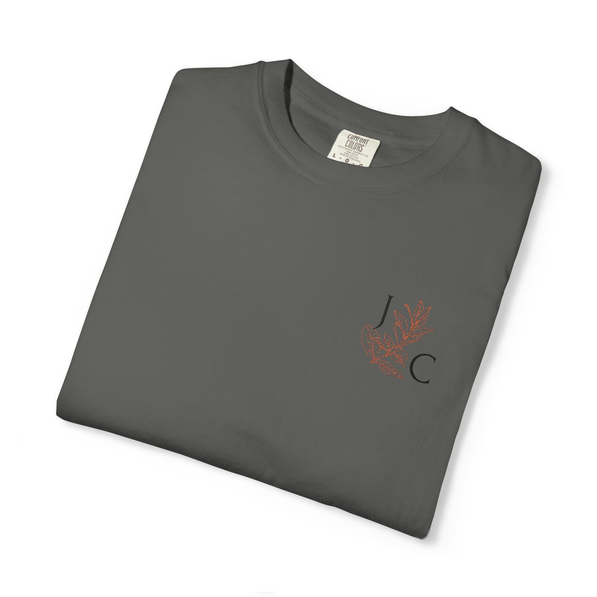 JC's Flower embordered T‑Shirt