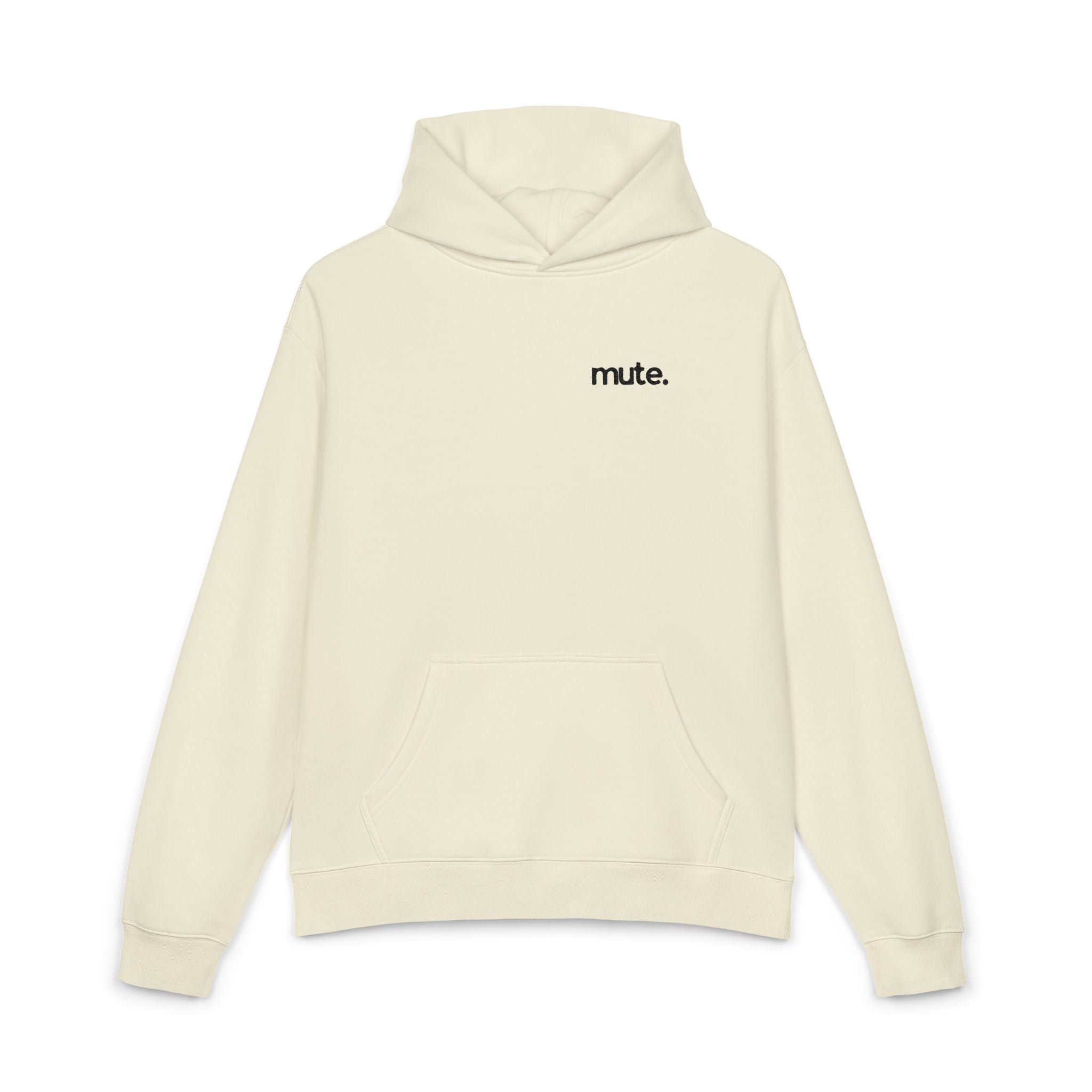 Muted Minimalist Hoodie — Relaxed Pullover
