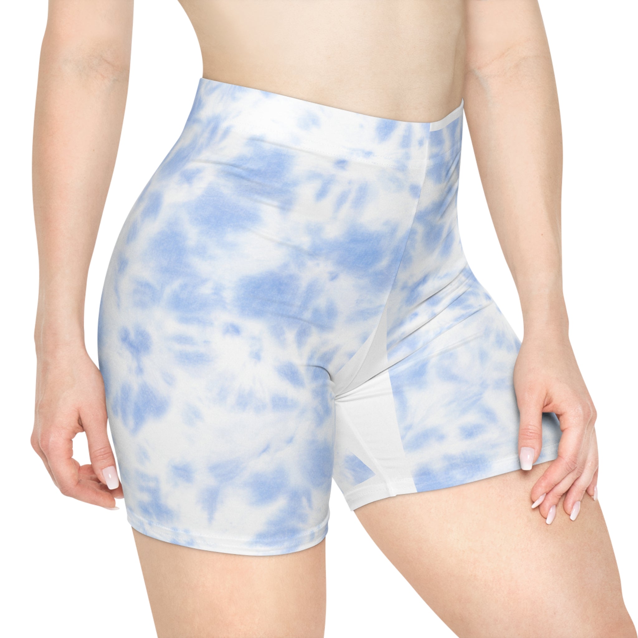 Stylish Women's Tie-Dye Biker Shorts