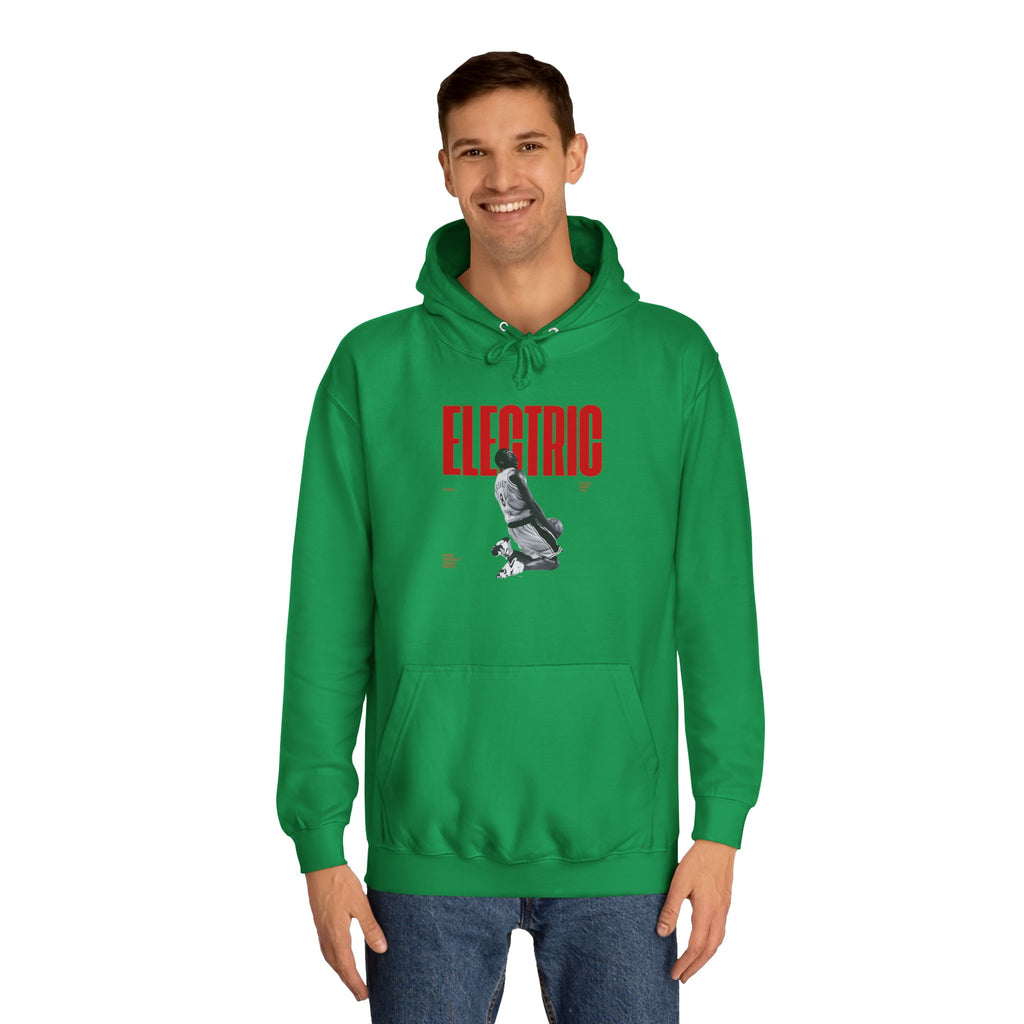 Electric Unisex College Hoodie