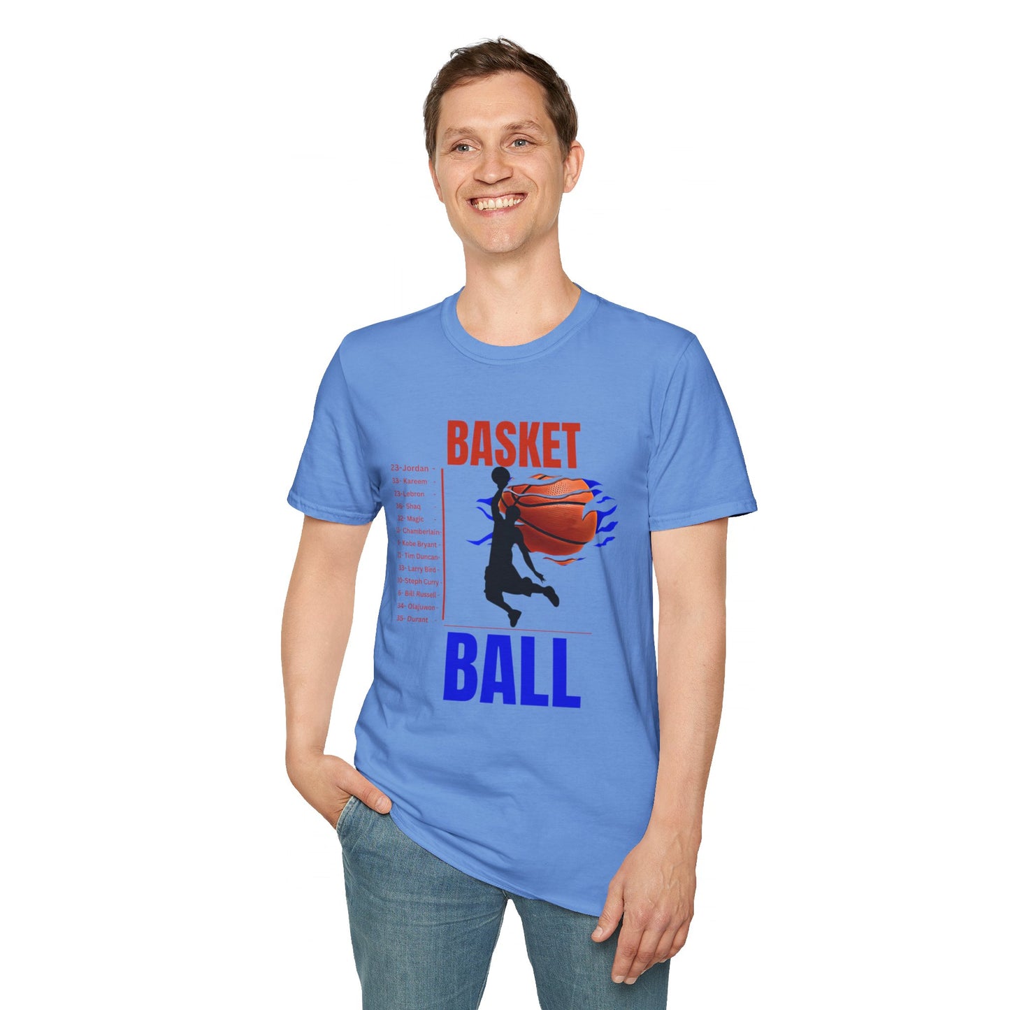 Basketball Greats Adult T-Shirt