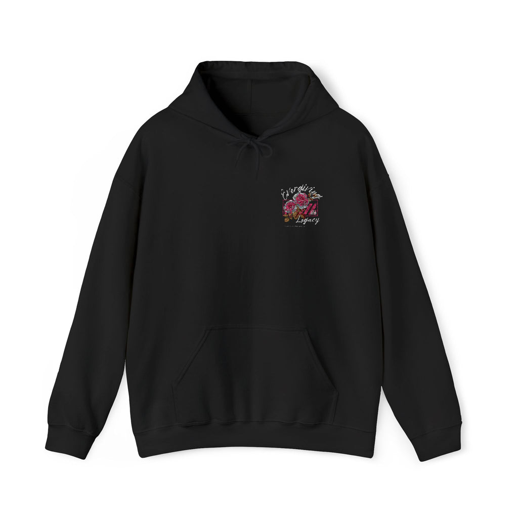 First embodied Legacy flower hoodie