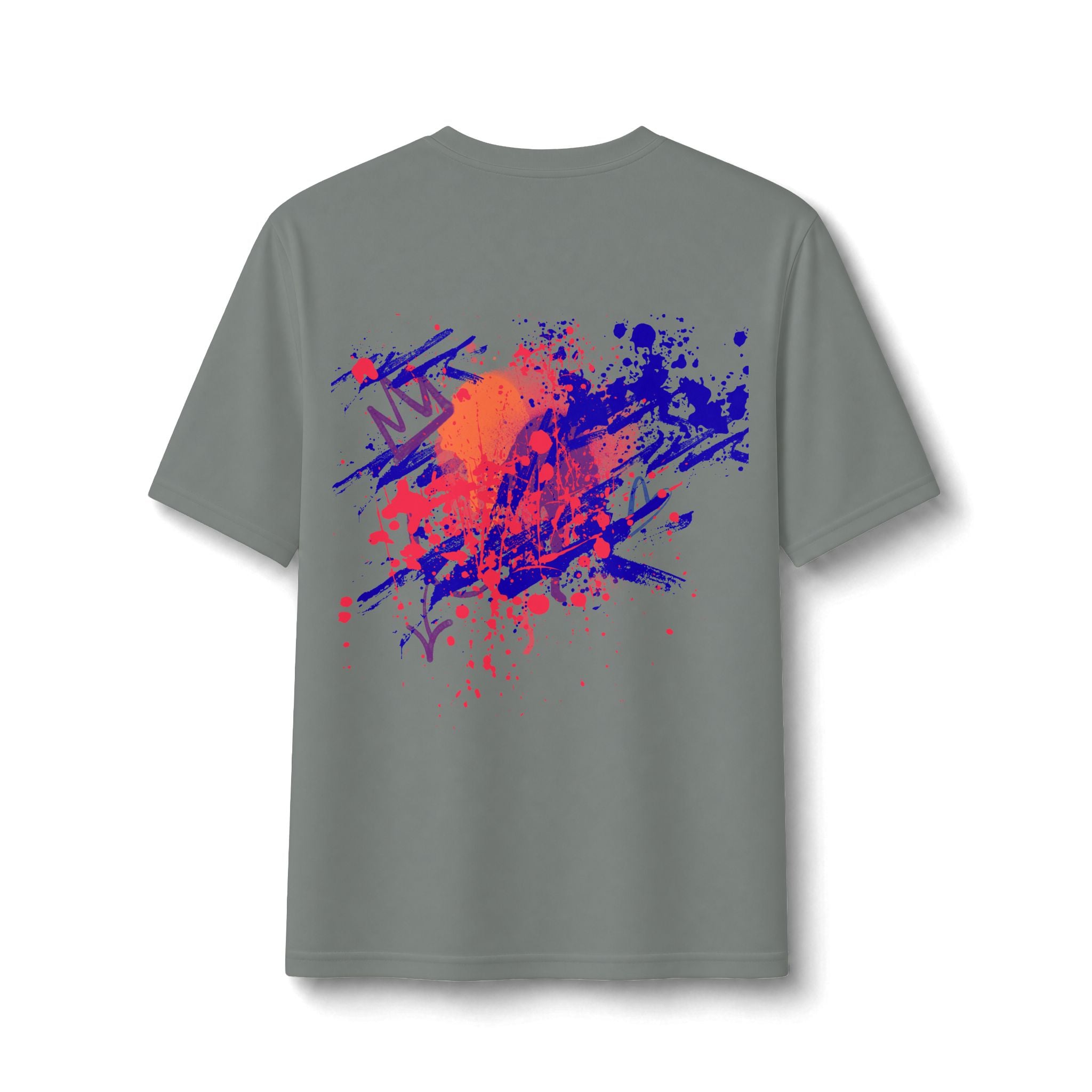 Crazymaind Paint Splatter Performance Tee
