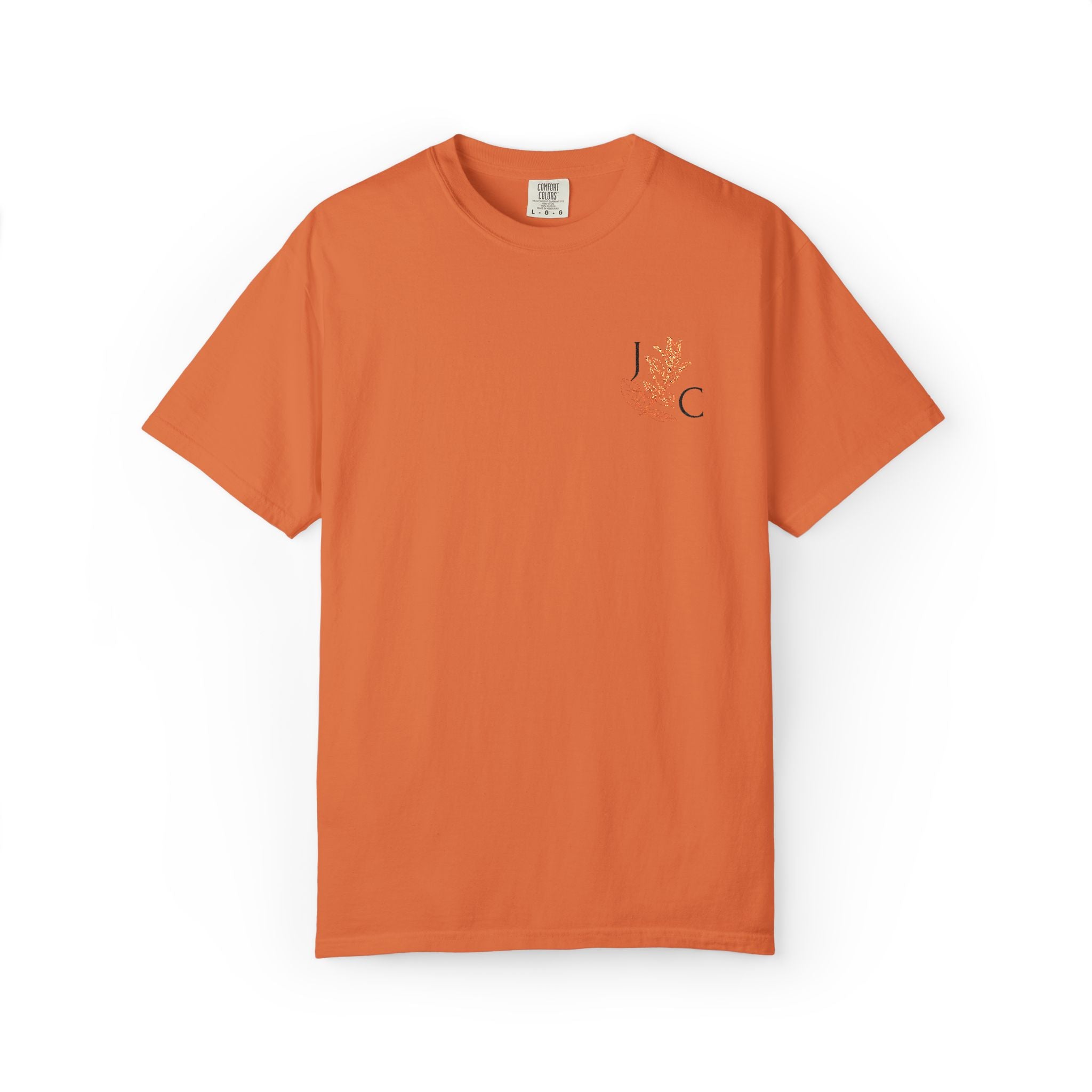 JC's Flower embordered T‑Shirt