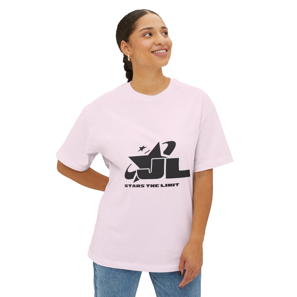 Unisex Oversized Boxy Tee - Stars The Limit Graphic Tee