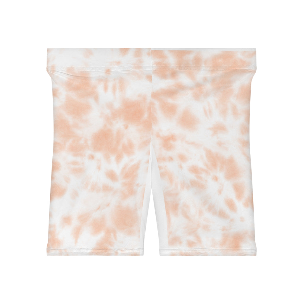 Trendy Women's Tie-Dye Biker Shorts