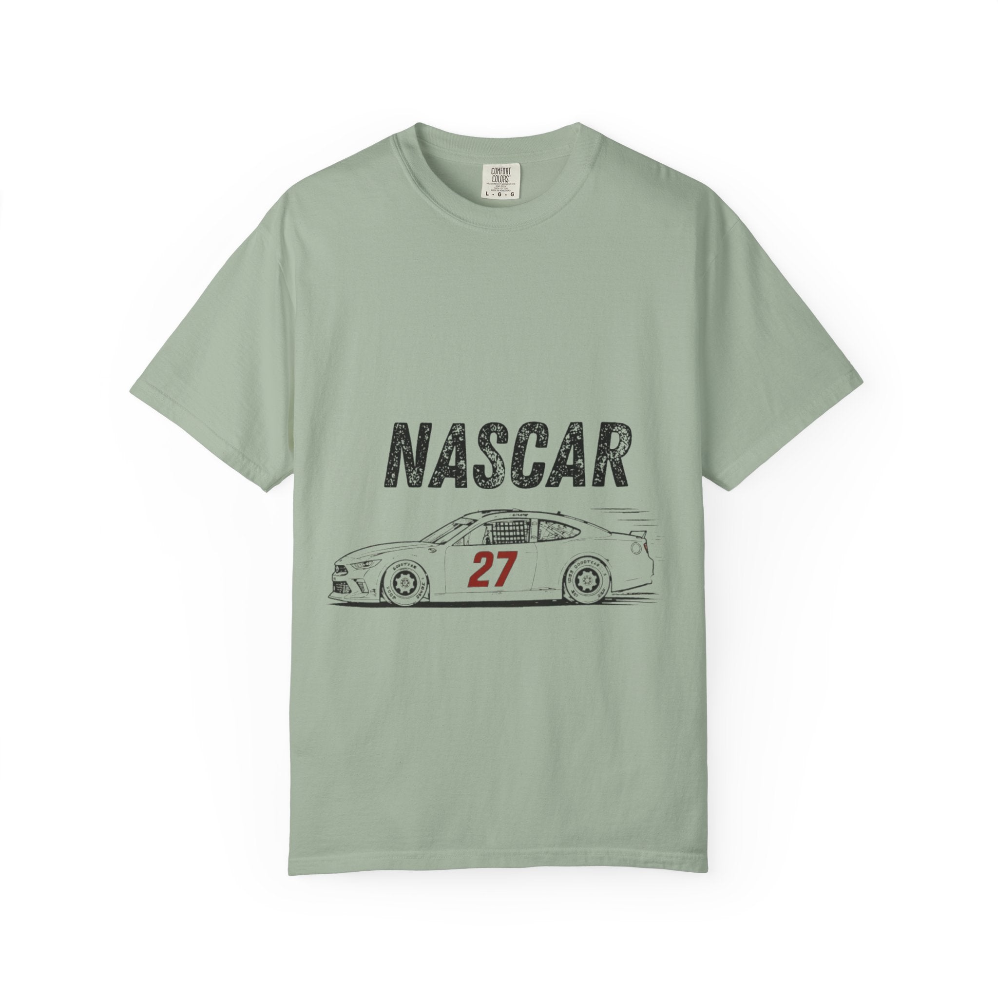 NASCAR Vintage Race Car T-Shirt — Number 27 Graphic Tee